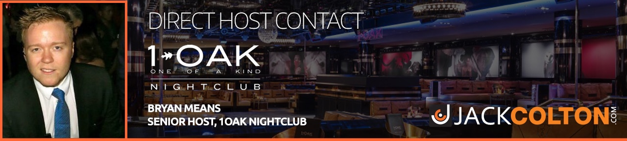1 Oak bottle service
