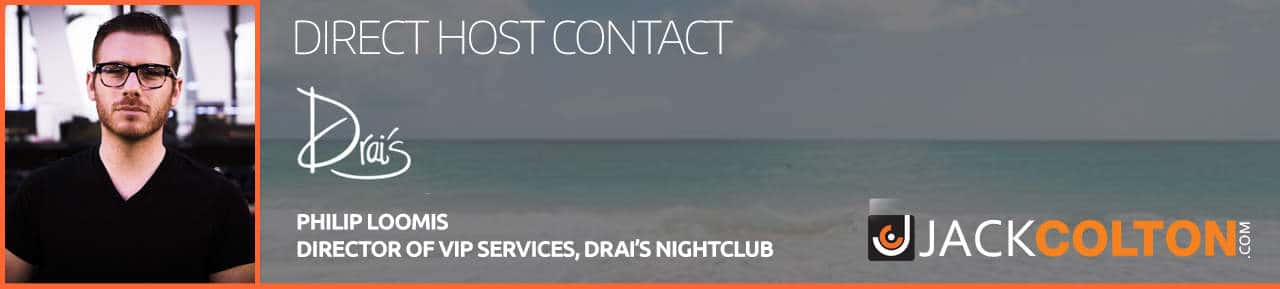 Drais Beachclub vip host