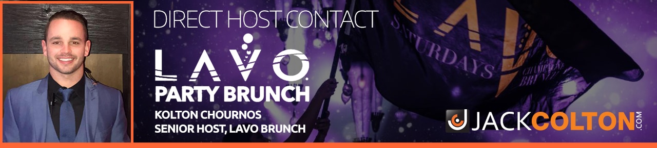 Lavo Brunch bottle service